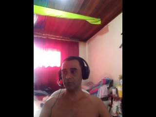 latina, webcam, smoking, solo male