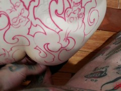 ANALIZED - Tattooed Babe Baby Sid Ass Fucking POV
