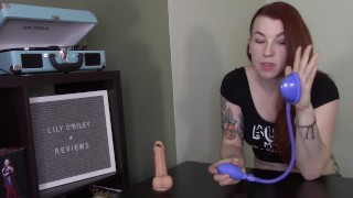 Lily O'Riley Reviewing an Intimate Pump by CalExotics (SFW)