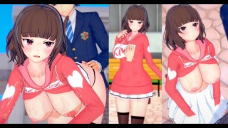 [Hentai Spel Koikatsu! ]Heb seks met Grote tieten Vtuber LIZ.3DCG Erotische Anime-video.