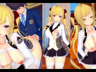 [hentai Spel Koikatsu! ]heb Seks Met Grote Tieten Vtuber Takamiya Rion.3DCG Erotische Anime-video.