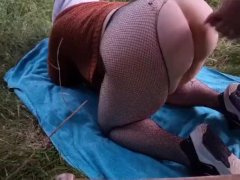 Video Slut gets her ass fisted hard in the forest
