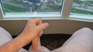 masturbating in hotel room