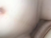 Preview 2 of Wife rides my cock and i cum inside her