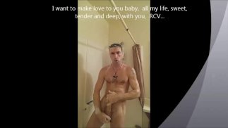 Savonneuse grosse bite danse sous la douche