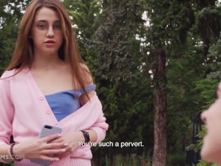 ULTRAFILMS Molly Brown and Leah Maus meet at the park and then decide to go and fuck with each other