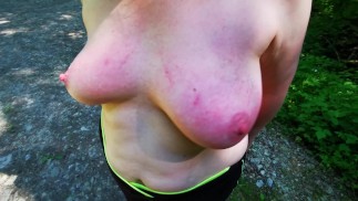 Best of getting naked for tit training