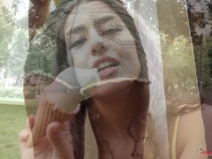 Amateur Arabic babe Luna Silver splattered in semen! - Screenshot 7 of 16 - Big Cock