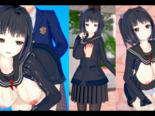 [hentai Game Koikatsu! ]have Sex with Big Tits Vtuber Amemori Sayo.3DCG Erotic Anime Video.