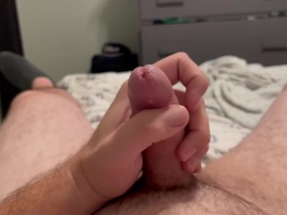 LOADS of Precum + Big Cumshot 👀