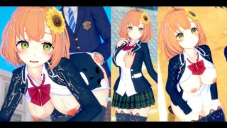 VR Game Koikatsu Honma Himawari Eroge Koikatsu Vtuber 3Dcg Big Breasts Anime Video Virtual Youtuber Hentai