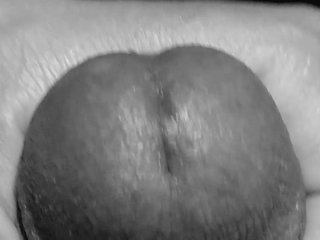 Extreme close up to my roomie´s cock I love it