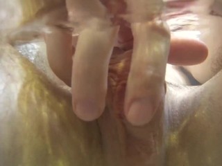 Massive UNDERWATER Cumshot - Bathroom Masturbation