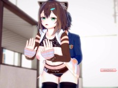 【エロゲーコイカツ！】VTuber 文野環3DCG巨乳アニメ動画(バーチャルYoutuber)Hentai Game Koikatsu! Fumino Tamaki (Anime3D