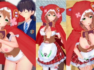 [hentai Game Koikatsu! ] Faça Sexo com Peitões Vtuber Warabeda Meiji.Vídeo 3DCG Anime Erótico.