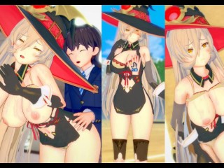 [gioco Hentai Koikatsu! ]fai Sesso Con Grandi Tette Vtuber Nui Sociere.Video Di Anime Erotiche 3DCG.