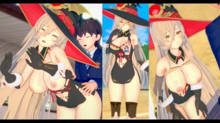 [Hentai-Spiel Koikatsu! ]Haben Sie Sex mit Big Titten Vtuber Nui Sociere.3DCG Erotisches Anime-Video