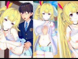 [hentai Game Koikatsu! ]have Sex with Big Tits Vtuber Hoshikawa Sara.3DCG Erotic Anime Video.