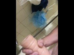 Tattoo teen cumshot