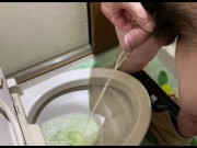 Preview 1 of [Peeing] Japanese Male College Student Peeing [5 videos] Hentai Boy