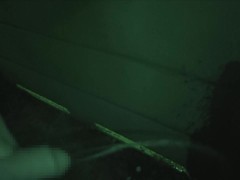 夜明け前に野外放尿 - Screenshot 7 of 16 - Pissing