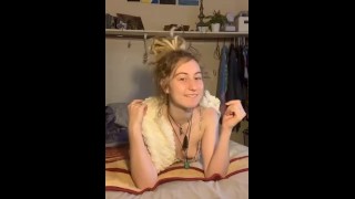 Cute petite teen’s first video!! what do you want to see her do