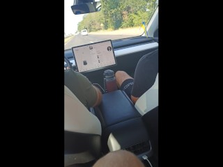 Tesla Ride to the Sea to Fuck a Schoolgirl