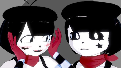 MIME AND DASH - BonBon y ChuChu obtienen múltiples creampies