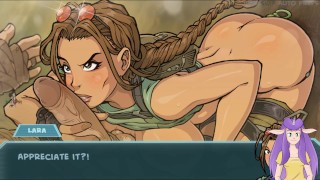 Akabur's Star Channel 34 ongecensureerde gids deel 92 Lara Croft pijpbeurt