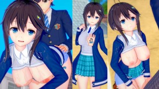 [Hentai Game Koikatsu! ] Faça sexo com Peitões Vtuber Sorahoshi Kirame.Vídeo 3DCG Anime Erótico.