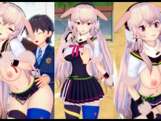 [hentai Game Koikatsu! ]have Sex with Big Tits Vtuber Mokota Mememe.3DCG Erotic Anime Video.