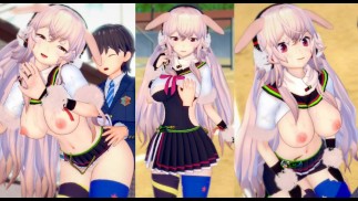 [Jeu Hentai Koikatsu ! ] Avoir des relations sexuelles avec Gros seins Vtuber Mokota Mememe.Vidéo d'