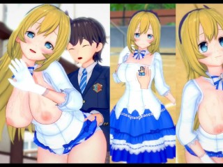 [hentai Game Koikatsu! ]have Sex with Big Tits Vtuber Minazuki Natsuki.3DCG Erotic Anime Video.