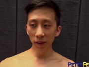 Preview 6 of PETERFEVER Cute Asian Jock Tyler Wu Jerks Off Solo And Cums