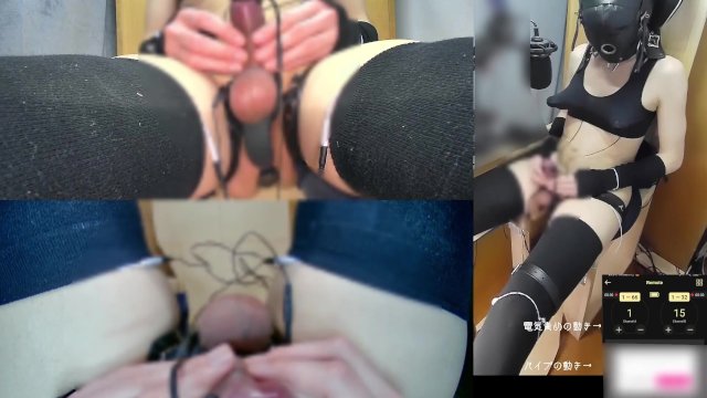 射精禁止なのに射精しました…その後、電気責めでメスイキしちゃう動画,2021-08-20