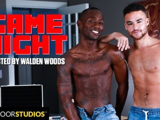 Game Night Turns to BBC Anal for 2 Ebony Hotties - NextDoorStudios