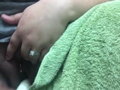 Snuck in the bathroom to release some pressure 