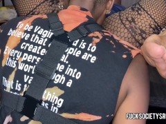 Pussy eating Footcam bloopers 