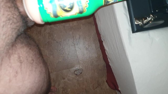 Trying Pocket pussy fuck machine, better than expected