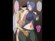 Preview 1 of NARUTO - KONAN PUSSY LICKING / CUM INSIDE PUSSY