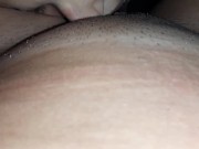 Preview 1 of Pissed into my girlfriend's mouth in the forest, and then cum from her tongue - lesbian_illusion