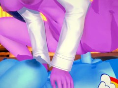 My Little Pony Inspired - Twilight Sparkle gets fucked by Rainbow Dash