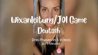 Jerk Off Instructions With The German Preview Of The JOI Game