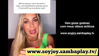 Gozada ou xixi? É Normal? Confira meu conteúdo exclusivo www.soyjoy.sambaplay.tv/