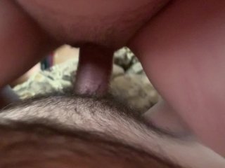 Little Step SisterCreampie: Cum Dripping from Pussy Coz_I Cum Inside
