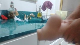 Fun In The Bathroom With The Sex Toy