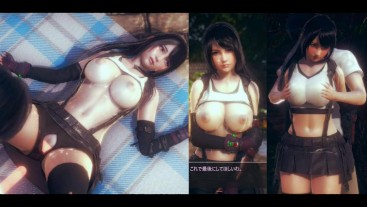 【エロゲーハニーセレクト2リビドー】FF7ティファに無理やり嫌がりエッチ3DCG動画[Hentai Game Honey Select 2 Final Fantasy 7 Tifa Lockhart