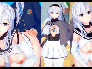 [¡juego Hentai Koikatsu! ] Tener Sexo Con Big Tits KanColle Suzutsuki.Video De Anime Erótico 3DCG.