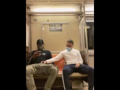 Sucking dick on the train 