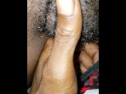 Preview 2 of Hairy ebony pussy